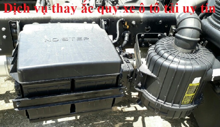 Ắc quy xe tải Isuzu FVR34L 9.1 tấn