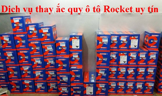 Dịch vụ ắc quy ô tô Rocket tại Bắc Giang